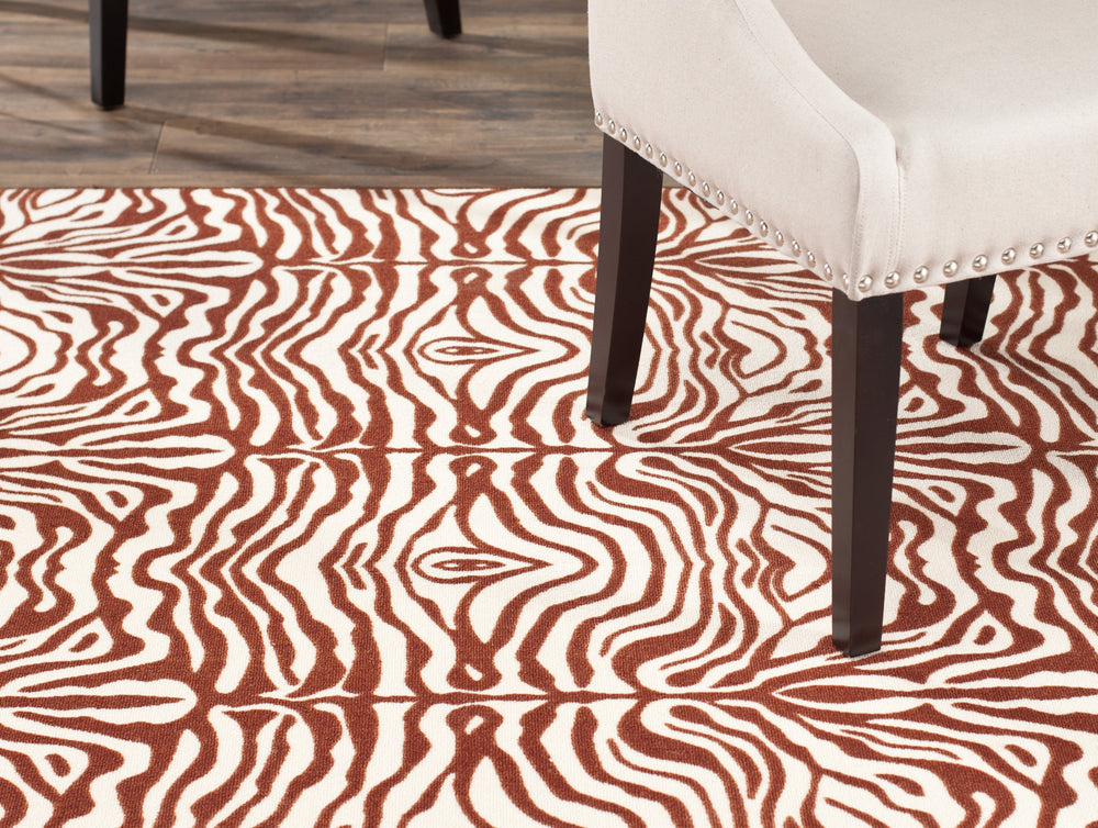 Safavieh Metropolis MTP527 Creme/Brown Area Rug Feature