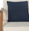 Safavieh Montez 4 Pc Outdoor Set With Accent Pillows Teak/White/Navy Furniture 