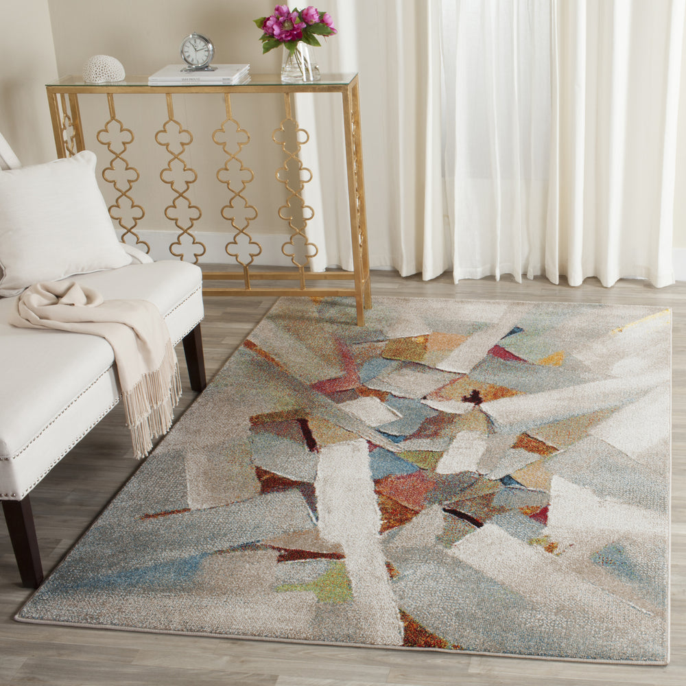 Safavieh Porcello PRL6937B Grey/Multi Area Rug Feature