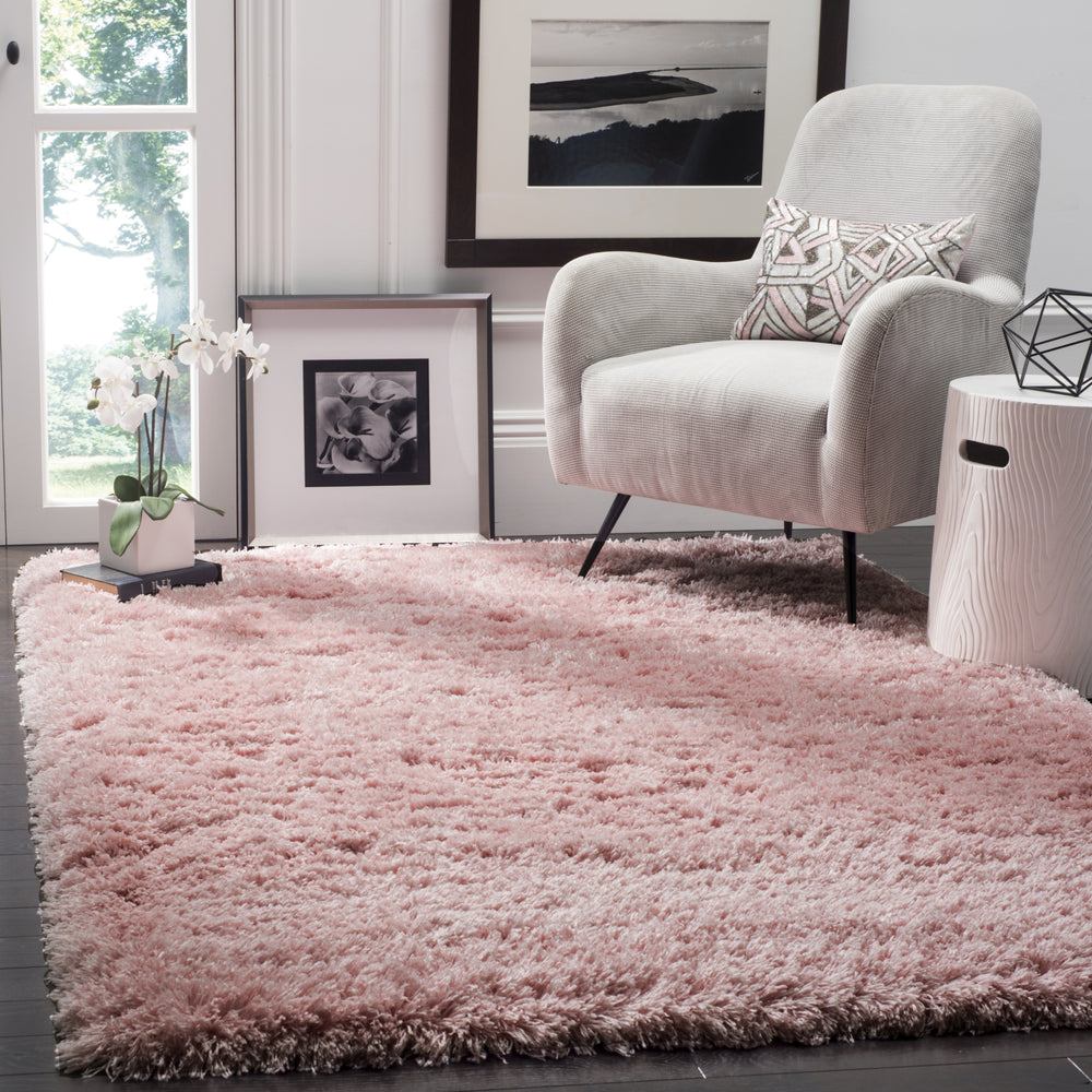 Safavieh Polar Shag PSG800P Light Pink Area Rug Feature