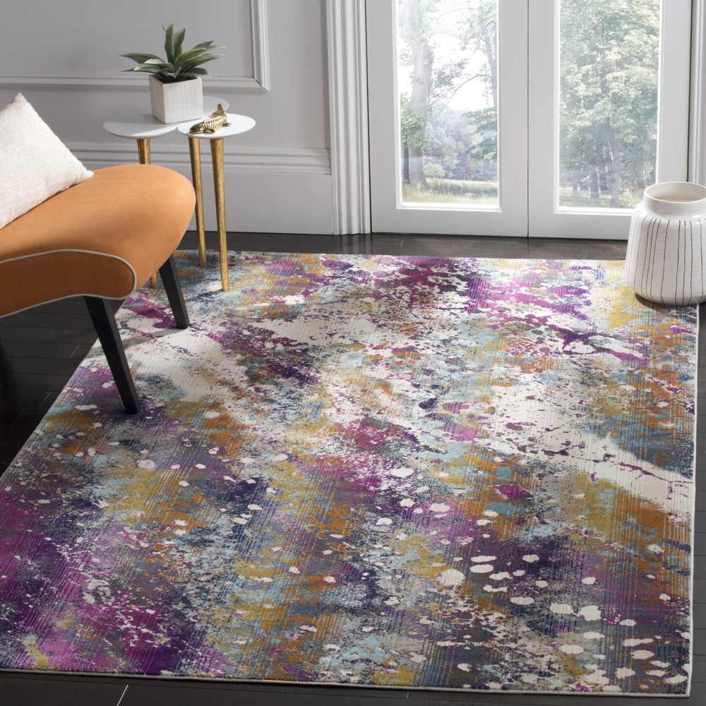 Safavieh Radiance RAD111A Cream/Magenta Area Rug Feature