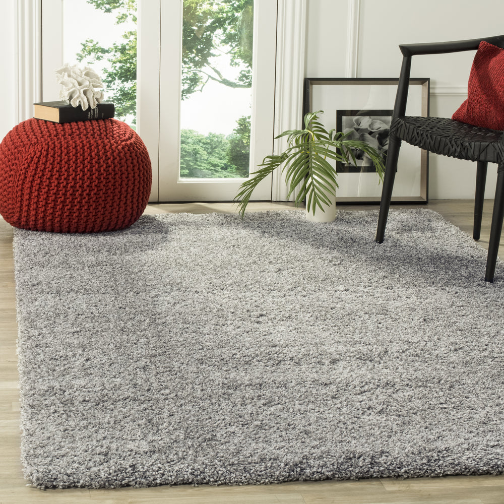 Safavieh California Shag SG151 Silver Area Rug Feature