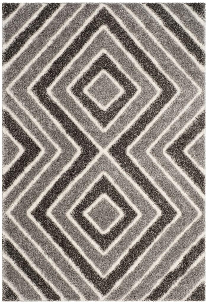 Safavieh Memphis Shag SG834T Taupe/Grey Area Rug
