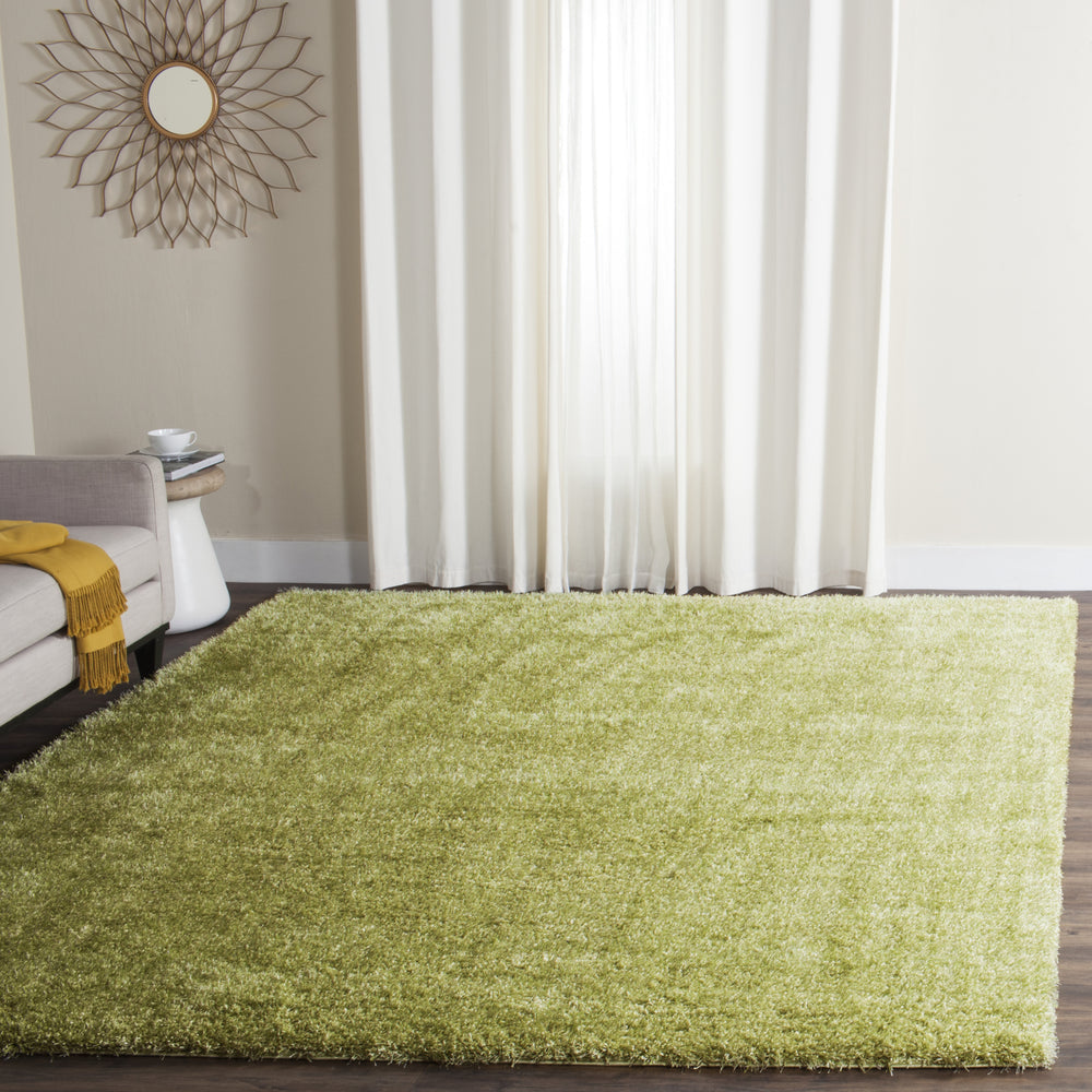 Safavieh Charlotte Shag SGC720F Green Area Rug Feature