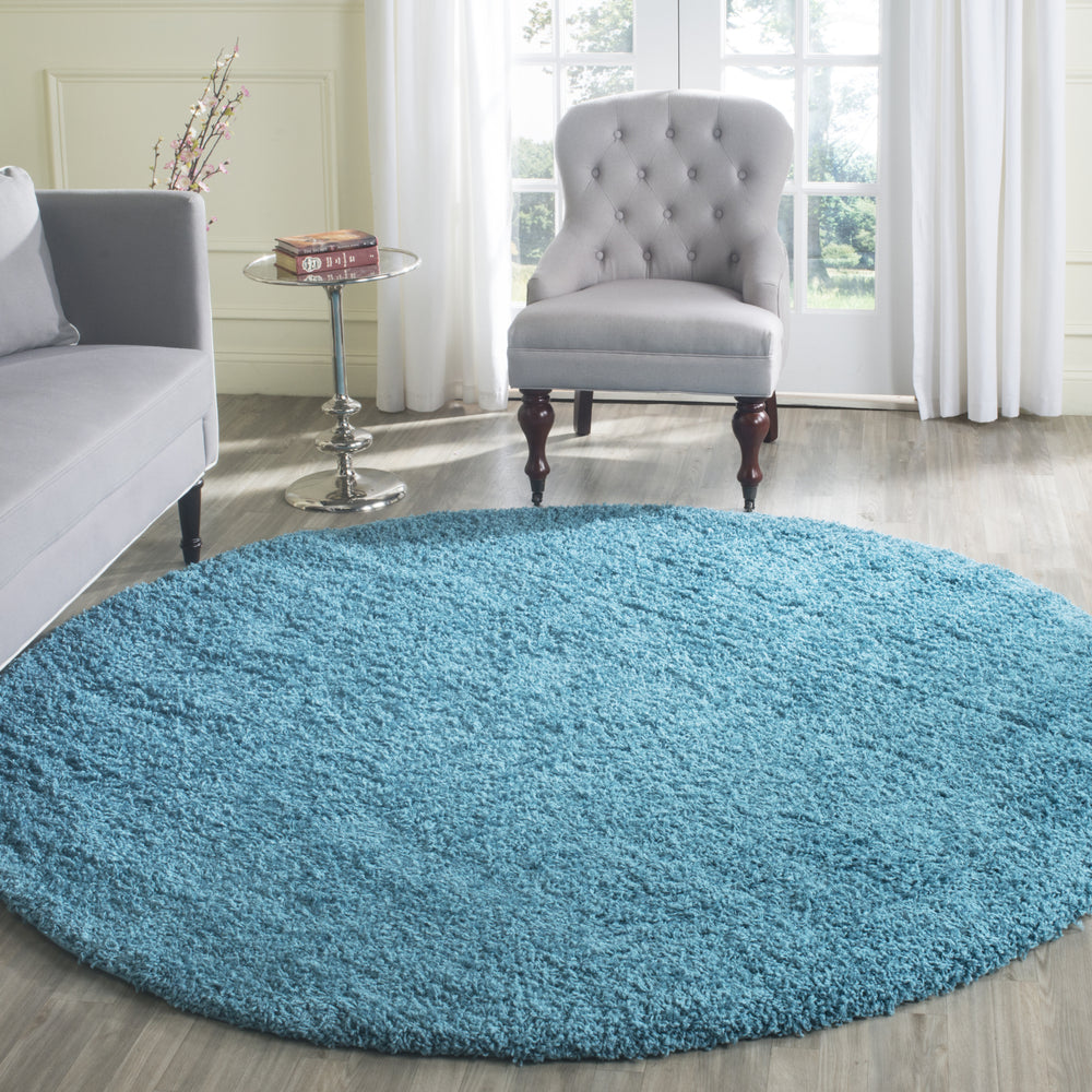 Safavieh Laguna Shag SGL303T Turquoise Area Rug Feature