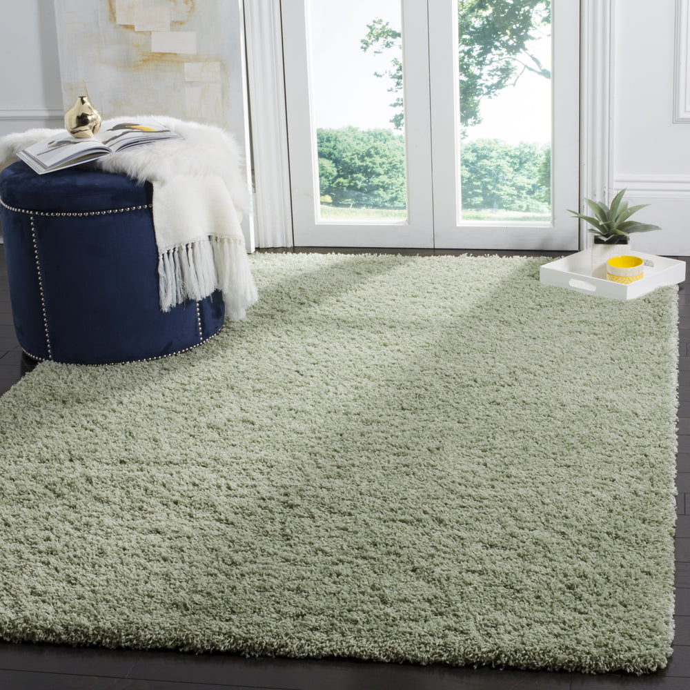 Safavieh Sgl-laguna Shag SGL303V Light Sage Area Rug Feature