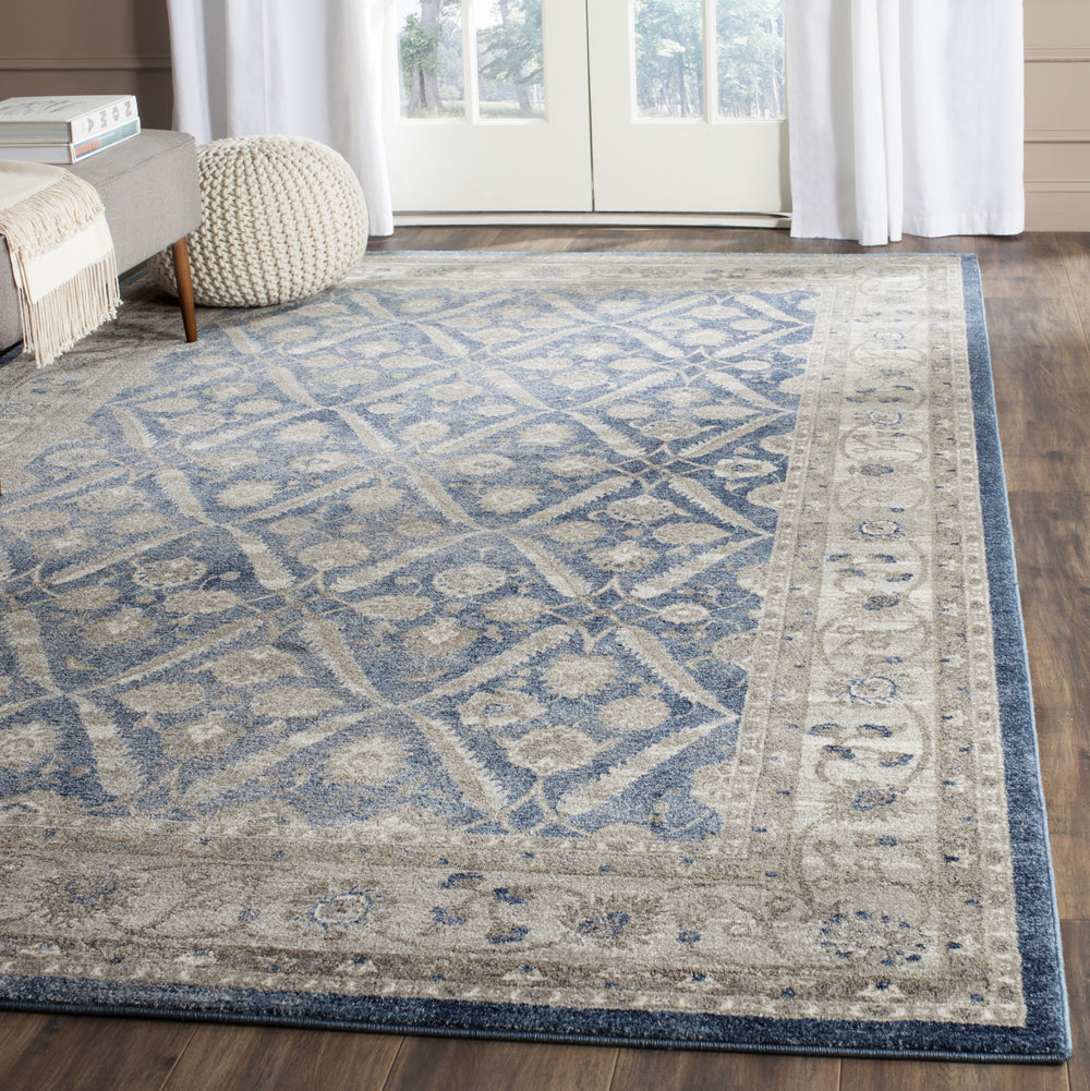 Safavieh Sofia SOF378C Blue/Beige Area Rug Feature
