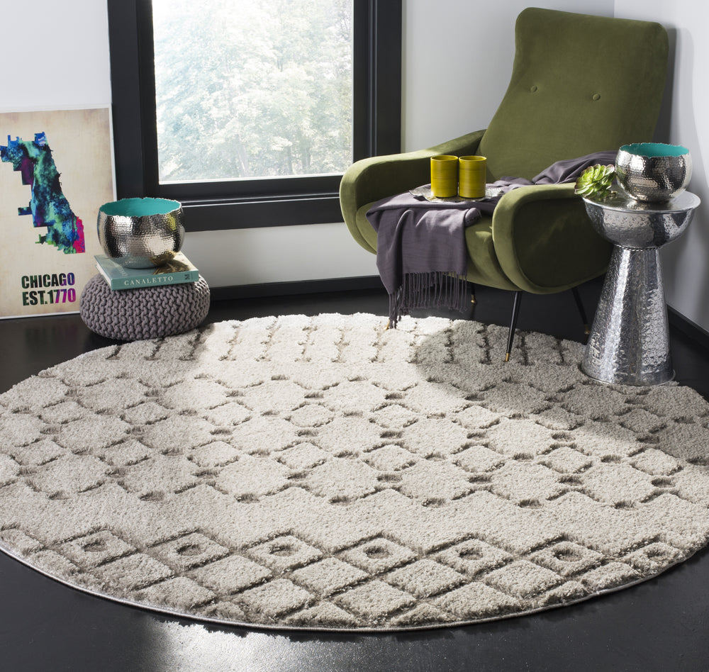 Safavieh Sparta Shag SPG509A Grey/Grey Area Rug Feature