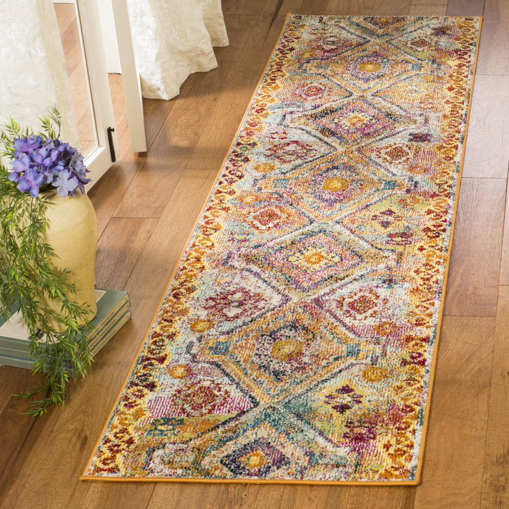 Safavieh Savannah SVH622F Yellow/Cream Area Rug Feature