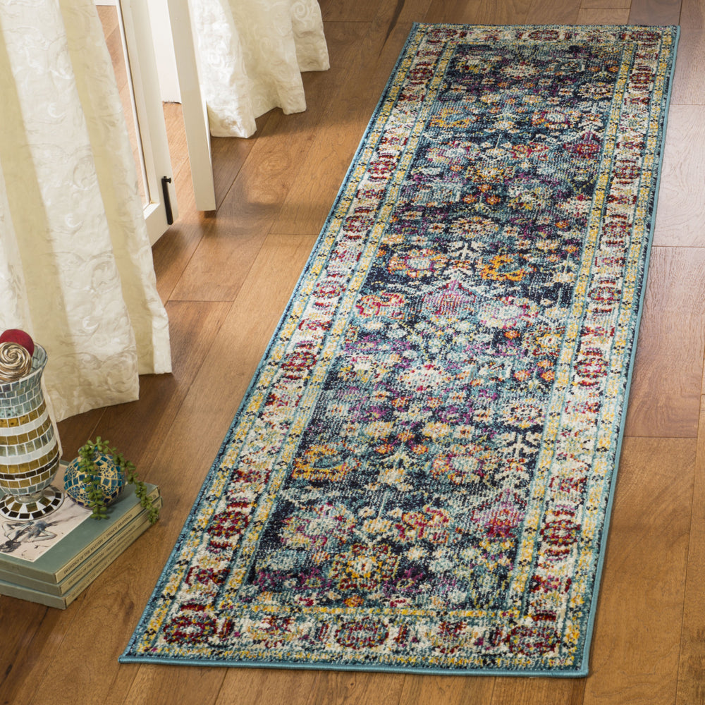 Safavieh Savannah SVH680B Navy/Blue Area Rug Feature