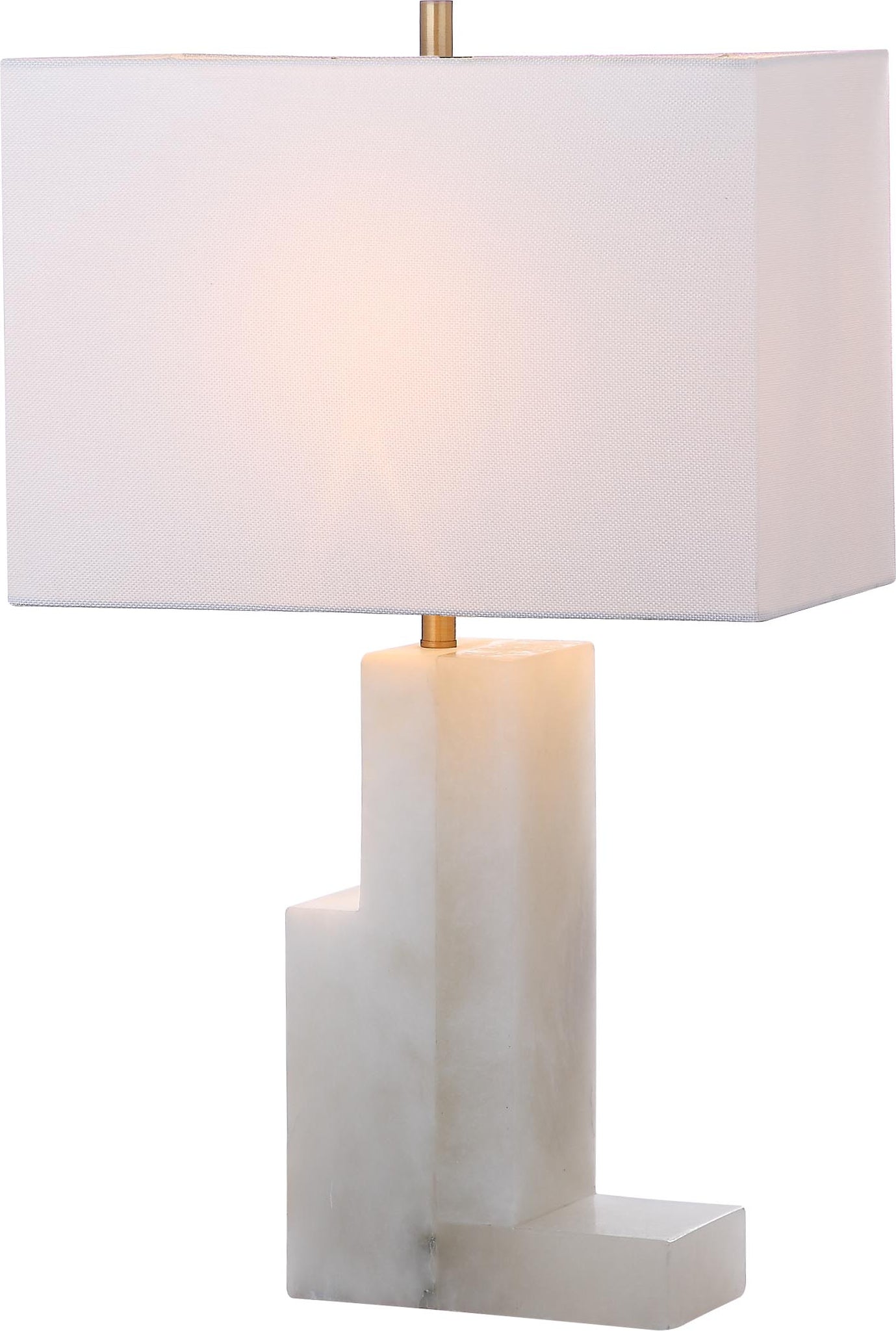 Safavieh Cora Alabaster 2775-Inch H Table Lamp White main image