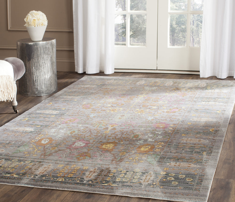 Safavieh Valencia VAL108C Grey/Multi Area Rug Feature