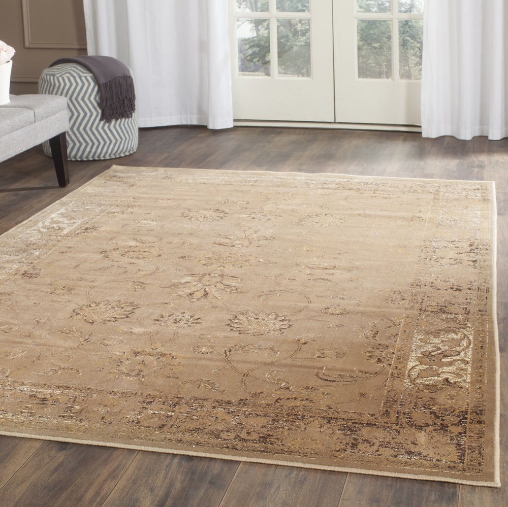 Safavieh Vintage VTG117 Taupe Area Rug Feature