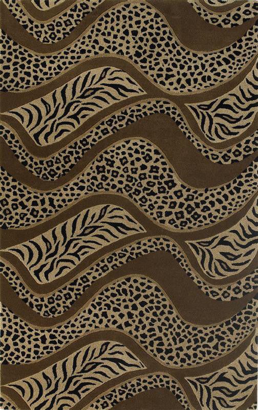 KAS Sahara 4413 Mocha Exotics Area Rug