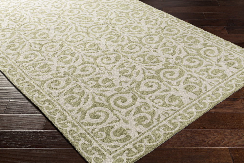 Surya Samual SAU-1100 Area Rug Corner Shot Feature