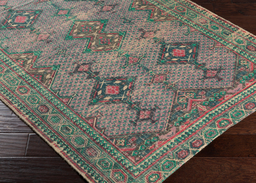 Surya Shadi SDI-1011 Area Rug Corner Shot Feature