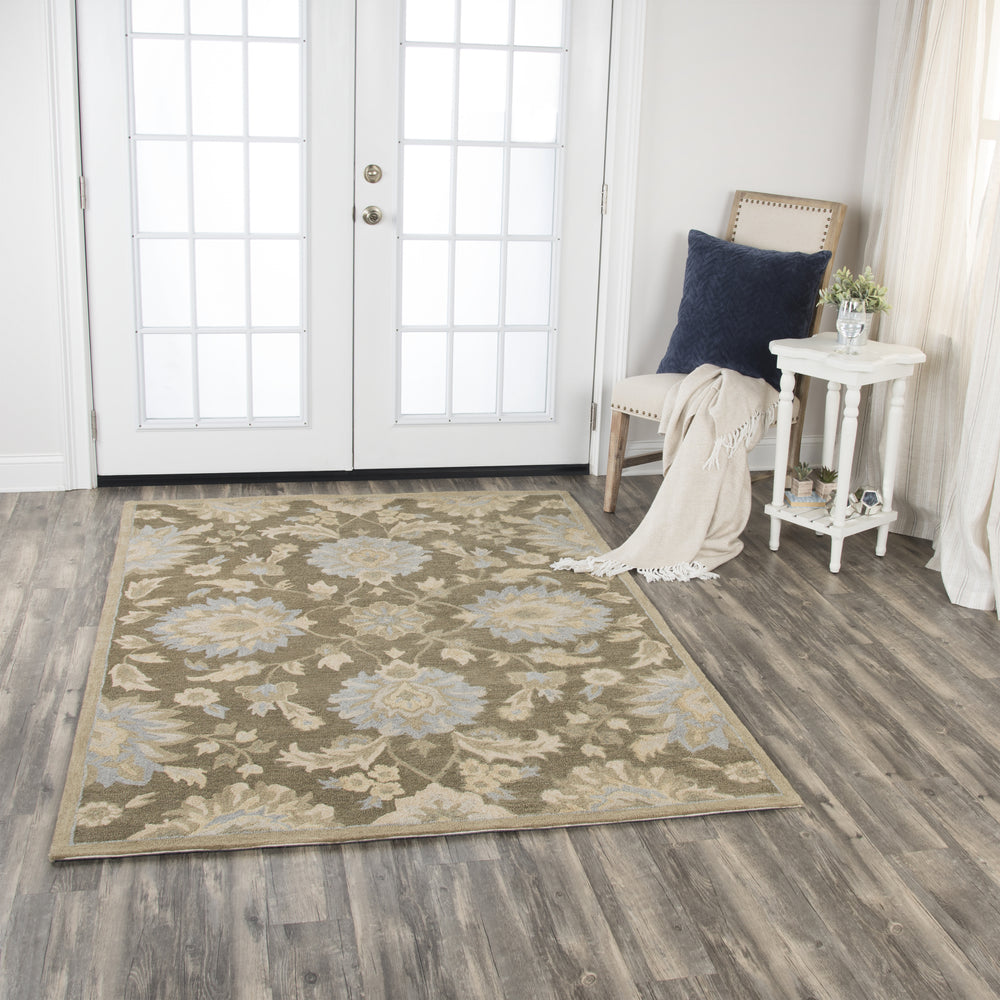 Rizzy Arden Loft-Sandhurst SH184B Brown Area Rug Feature