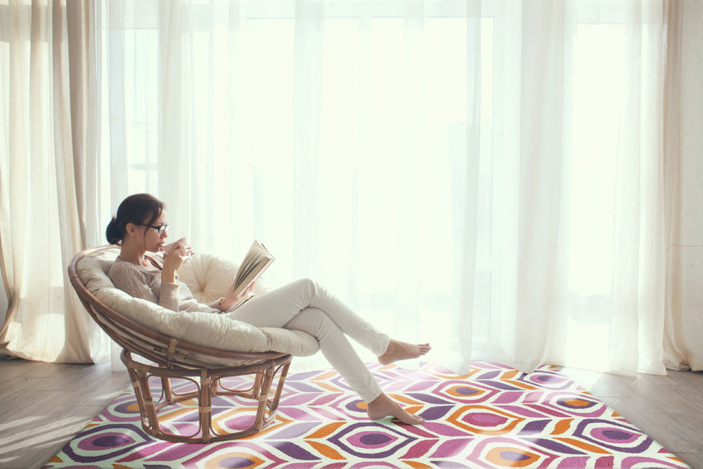 KAS Shelby 6304 Pink Pizzazz Area Rug Main Image Feature