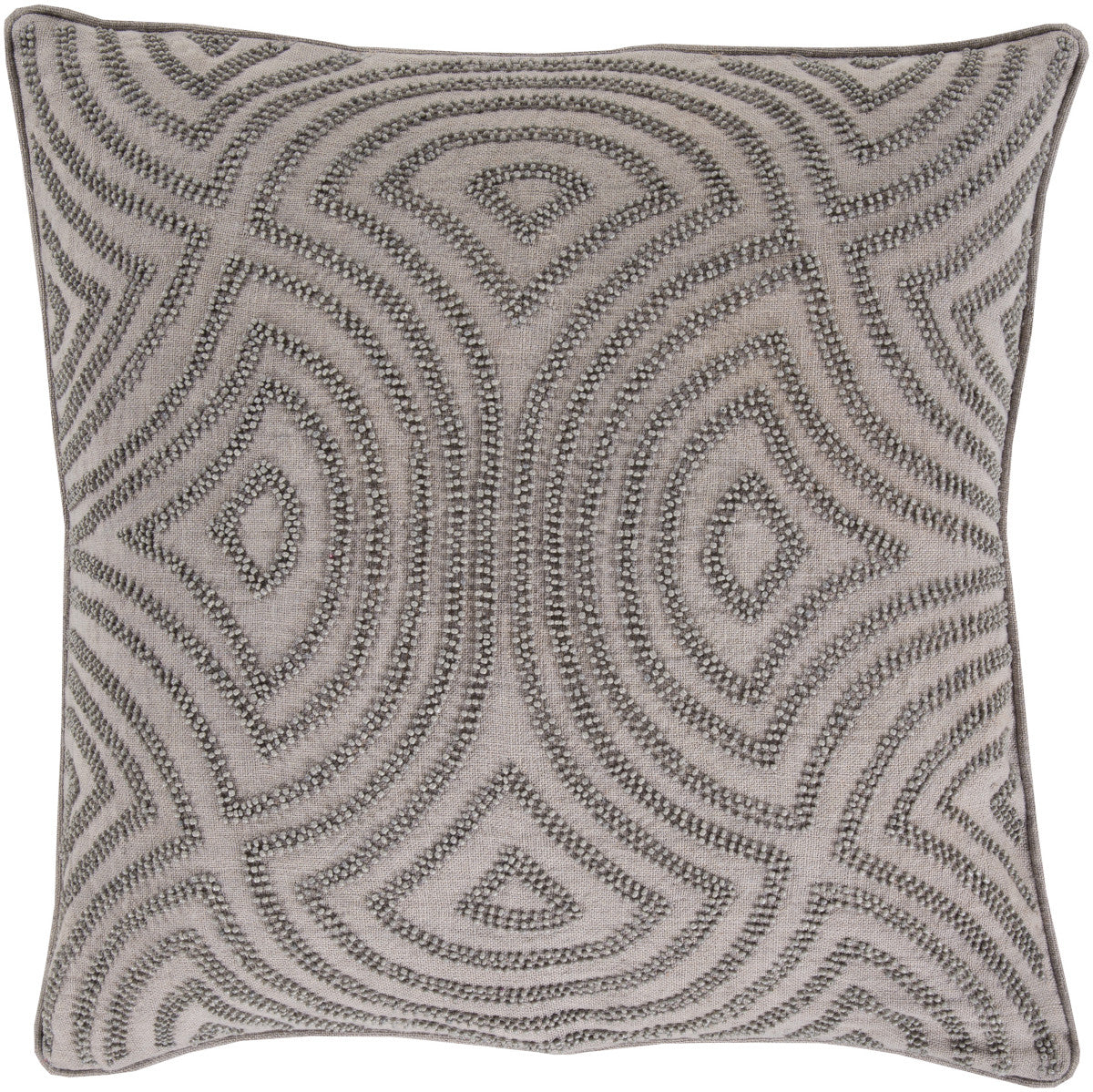 Surya Skinny Dip Linen and Beads SKD-003 Pillow by Candice Olson