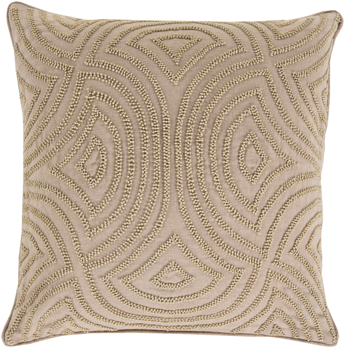 Surya Skinny Dip Linen and Beads SKD-004 Pillow by Candice Olson