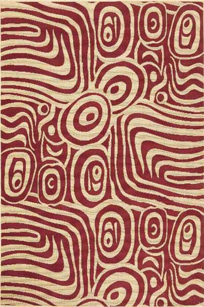 Momeni Soleil SO-10 Red Area Rug