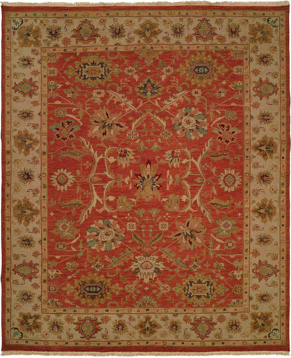Kalaty Soumak SU-115 Rust/Ivory Area Rug