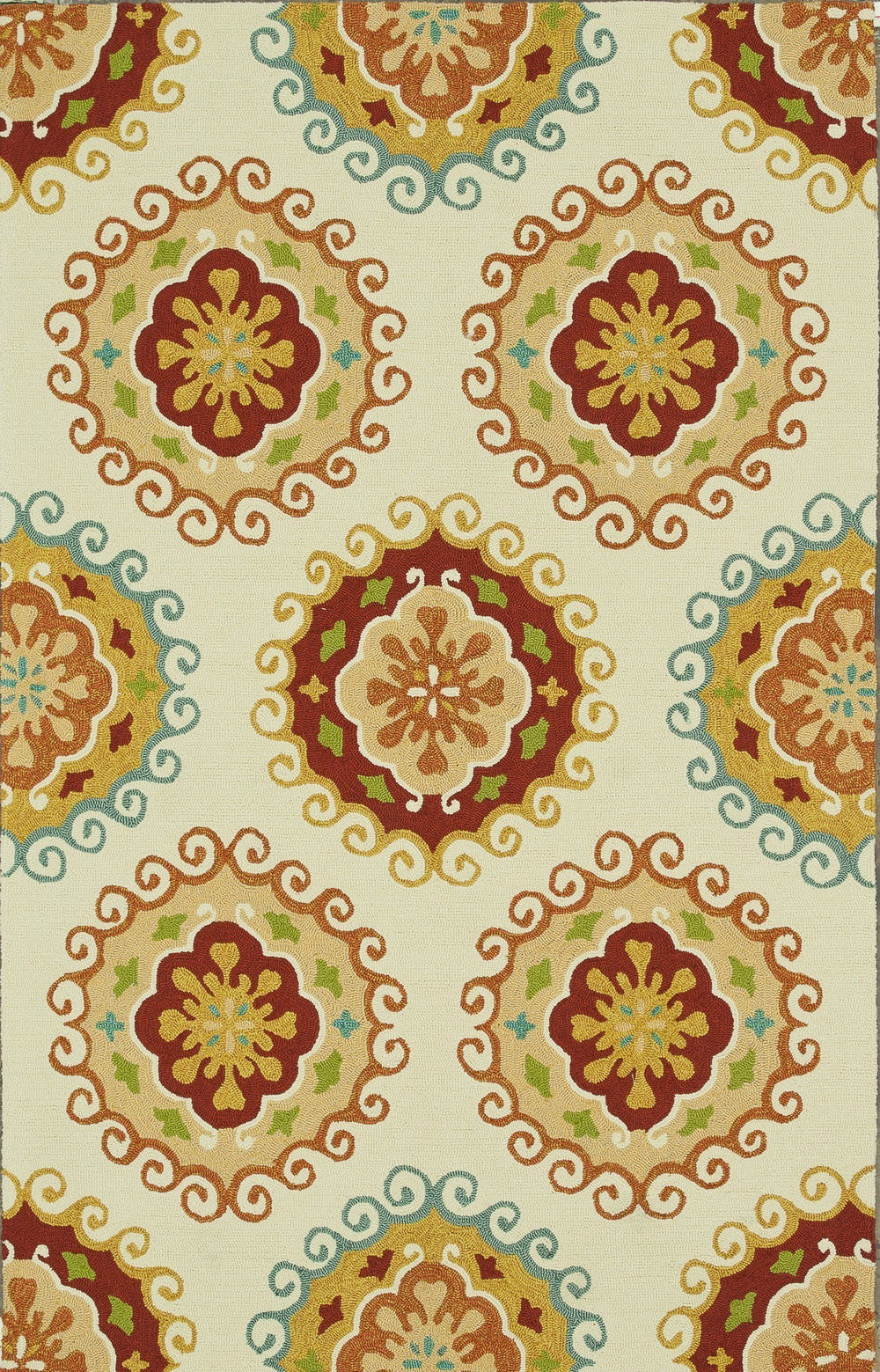 Loloi Sunshine SS-08 Ivory/Multi Area Rug