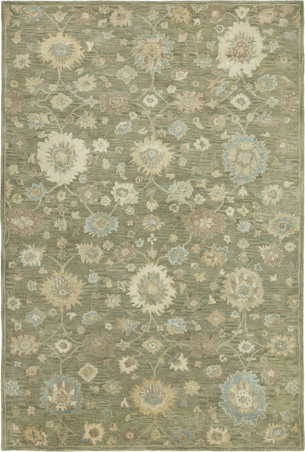 K2 Seville SV-757 Green/Ivory Area Rug