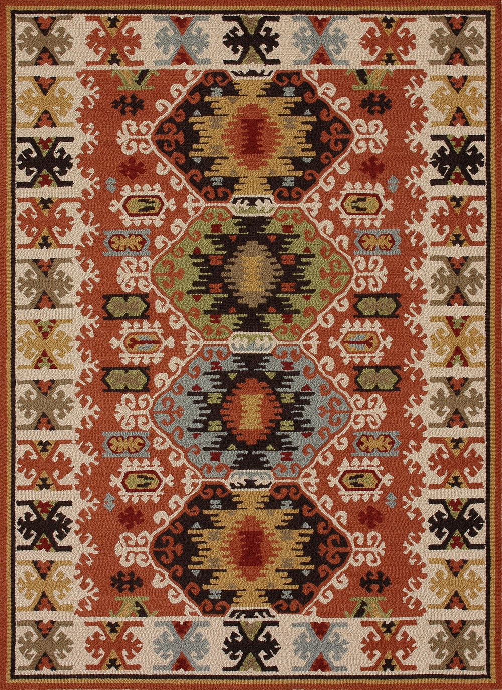 Loloi Taos TO-01 Rust Area Rug