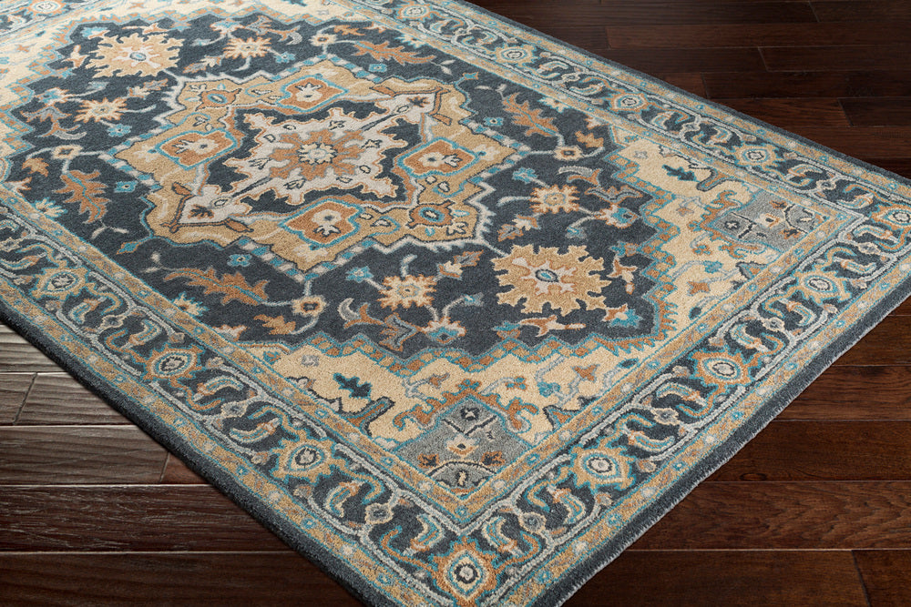 Surya Tabriz TBZ-1003 Area Rug Corner Image Feature
