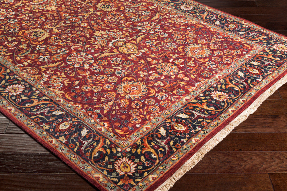 Surya Taj Mahal TJ-6601 Area Rug Corner Image Feature