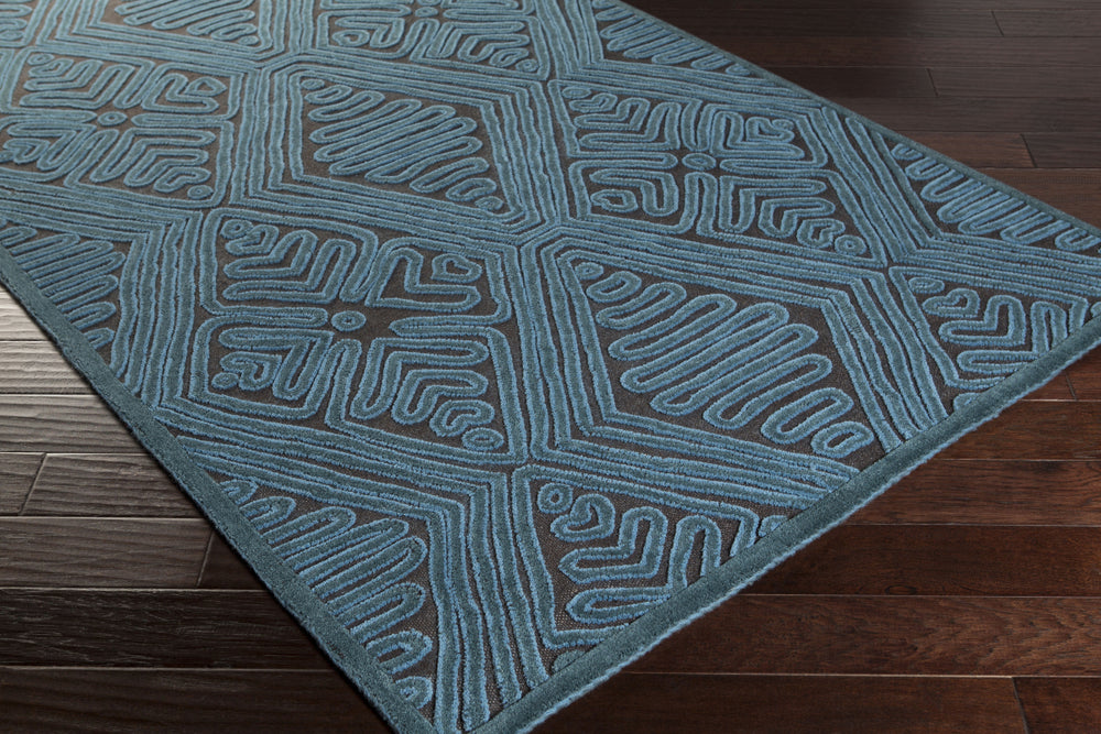 Surya Tulemola TUL-4000 Area Rug Corner Shot Feature