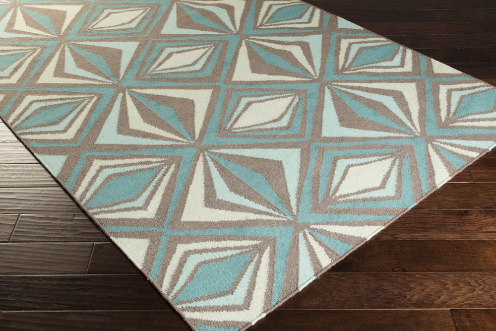 Surya Voyages VOY-56 Area Rug by Malene B 5x8 Corner Feature