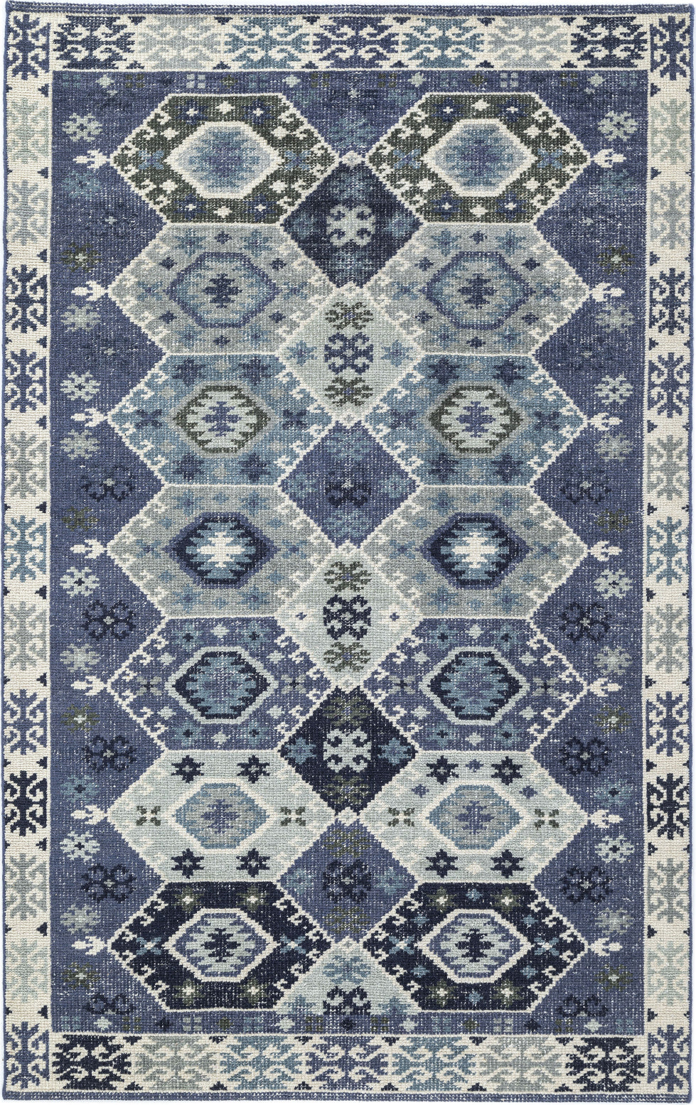 Nustory Amira Wandsworth Blue Area Rug