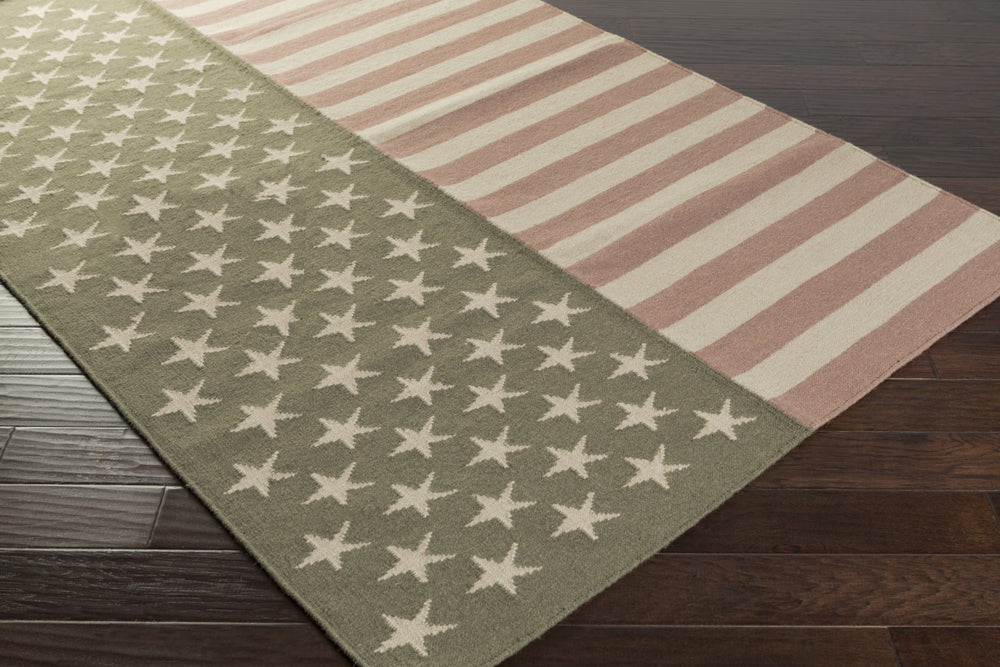 Surya Washington WAS-5002 Area Rug Corner Shot Feature
