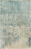 Surya Watercolor WAT-5004 Teal Area Rug 5' x 8'