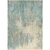 Surya Watercolor WAT-5004 Teal Hand Knotted Area Rug 8' X 11'