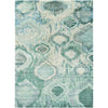 Surya Watercolor WAT-5012 Teal Hand Knotted Area Rug 8' X 11'