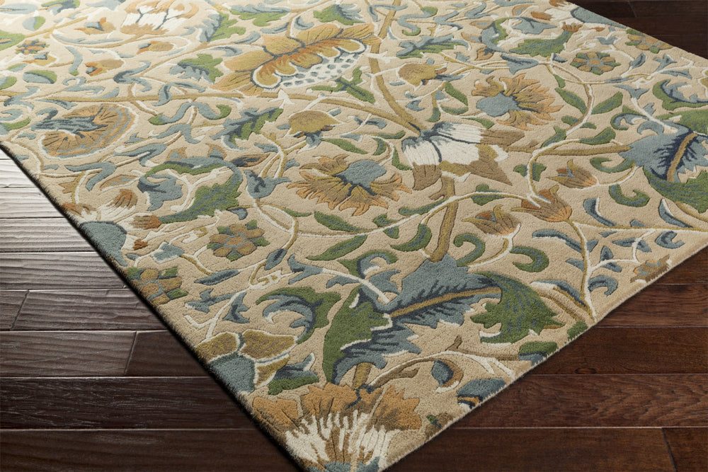 Surya WLM-3010 Area Rug by William Morris 5x8 Corner Feature