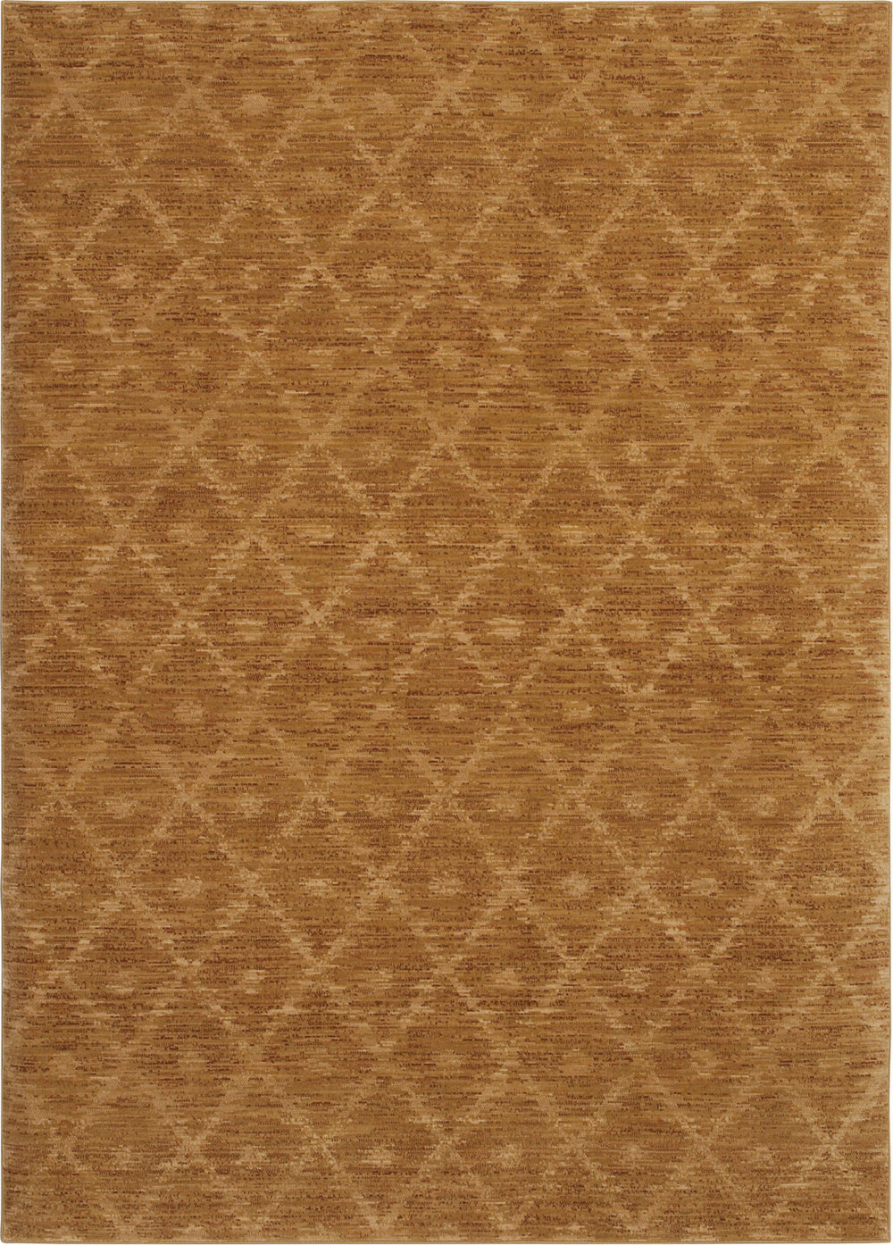 Karastan Woven Impressions Diamond Ikat Curry Area Rug