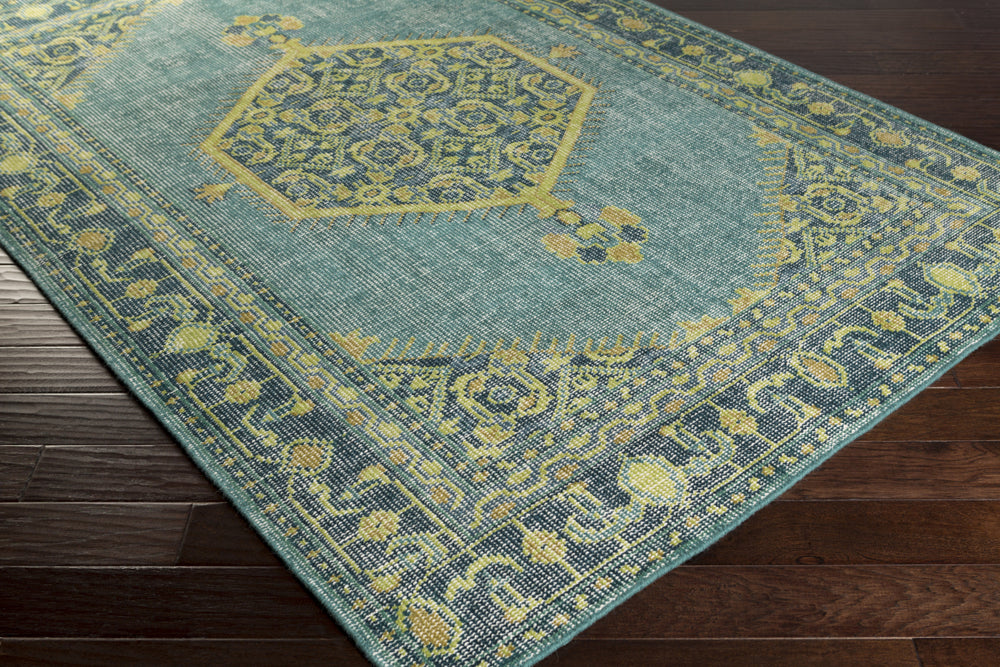 Surya Zahra ZHA-4027 Area Rug Corner Shot Feature