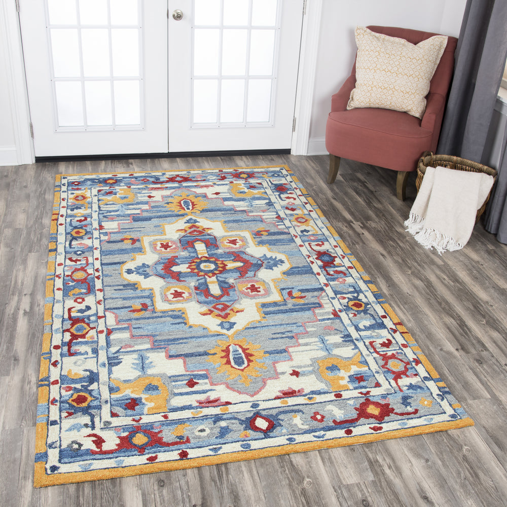 Rizzy Zingaro ZI021B Natural Area Rug Feature