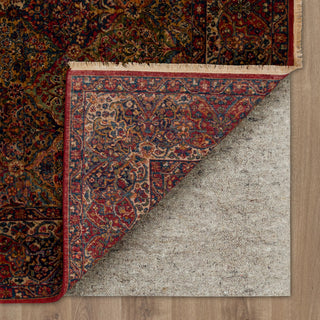 Kirman 717 Classic Medallion Hand-Knotted Wool Rug
