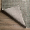 Dalyn Nepal NL100 Grey Area Rug Folded  Backing Image