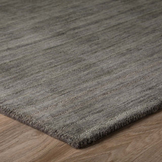 Dalyn Rafia RF100 Charcoal Area Rug Corner