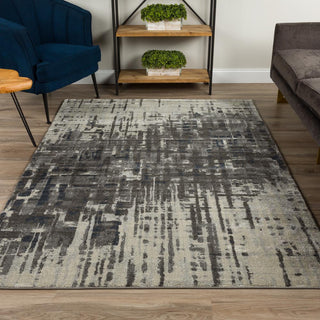 Dalyn Upton UP1 Pewter Area Rug Room Scene Image