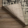 Dalyn Upton UP1 Pewter Area Rug Folded Backing Image