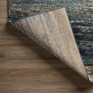 Dalyn Upton UP6 Ocean Area Rug Folded Backing Image