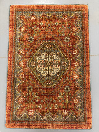 2x3 Karastan Spice Market Zaskar on gray  floor