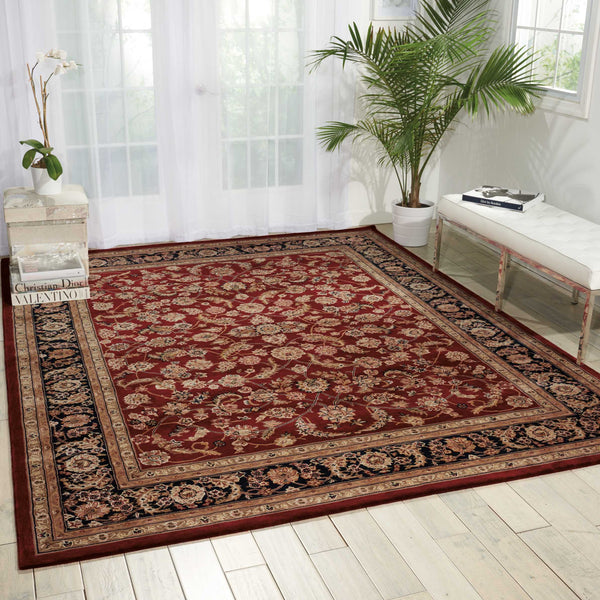 Nourison 2000 2002 Burgundy Area Rug – Incredible Rugs and Decor